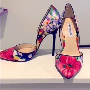 Flower high heels new